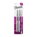 Sharpe Manufacturing Metallic Fine Point Permanent Markers, Silver, 2PK 652-39108PP